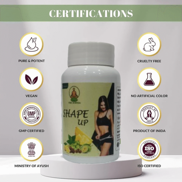pure ayurveda shape-up weight loss capcules - Image 3